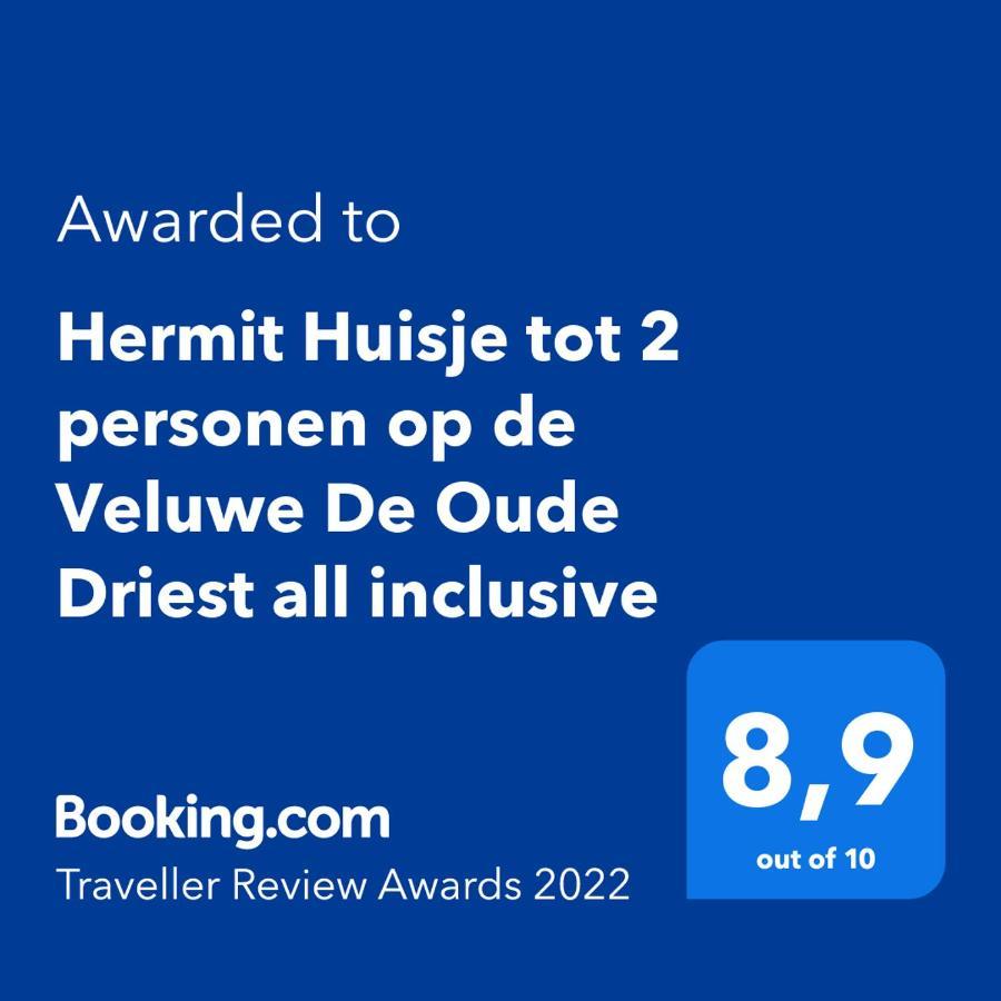 Ruim En Gezellig Chalet Voor 2 Personen Op De Veluwe Recreatiepark De Oude Driest Пюттен Екстер'єр фото